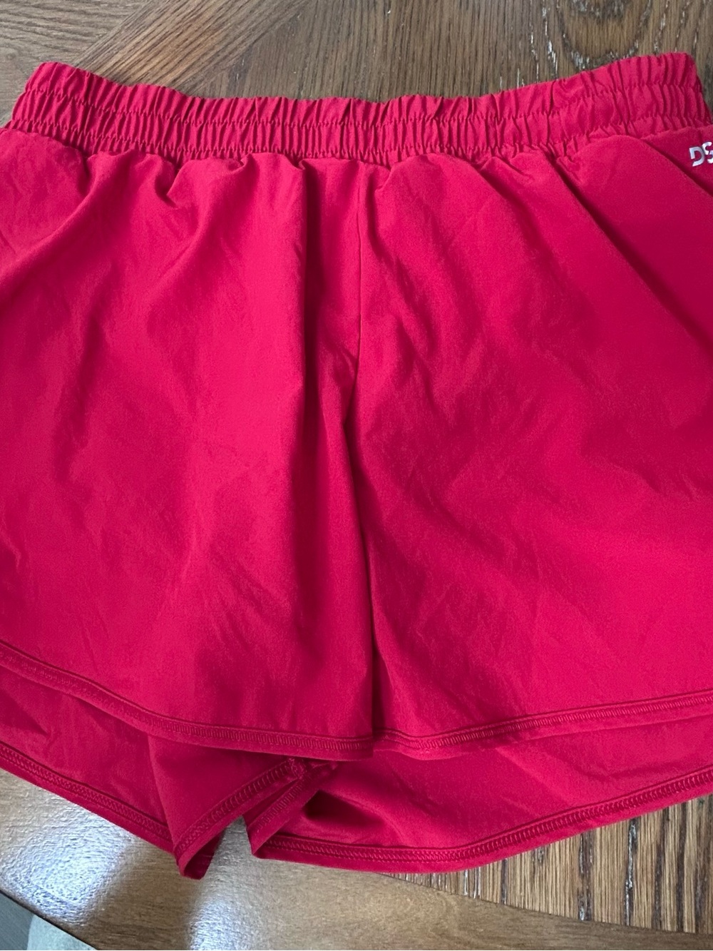 DSG Women's Athletic Shorts in Red XL